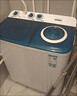 康佳半自動(dòng)雙桶雙缸波輪洗衣機8公斤+5.5公斤 大容量 脫水甩干機 以舊換新家電家電補貼XPB80-752S 曬單實(shí)拍圖