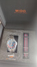 美度（MIDO）瑞士手表 領(lǐng)航者 雙時(shí)區 一表兩帶 防水運動(dòng) 鋼帶男表新年禮物 曬單實(shí)拍圖