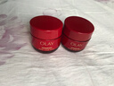 玉蘭油（OLAY）超紅瓶面霜信號勝肽專(zhuān)研5代大紅瓶抗皺緊致淡紋保濕滋潤老婆媽媽 信號肽霜2小瓶 曬單實(shí)拍圖