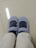 京東京造家居包腳棉拖鞋 冬季室內防臭防滑保暖厚底踩屎感男款 灰色44-45 曬單實(shí)拍圖