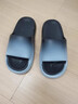 紅豆踩屎感拖鞋女款2026新款室內家居浴室防滑防臭eva厚底涼拖鞋男士 黑灰【個(gè)性漸變】 42-43 標準碼 曬單實(shí)拍圖