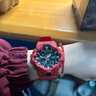 卡西歐（CASIO） G-SHOCK GA-700雙顯防震時(shí)尚運動(dòng)防水男士手表石英手表 GA-700-4APR【紅色本命年】 曬單實(shí)拍圖