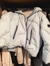 冰潔BINJORA 25冬短款廓形連帽羽絨服女95白鴨絨泡芙羽絨服J5400DR30T 曬單實(shí)拍圖