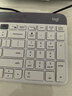 羅技（Logitech）時(shí)尚系列 K580 鍵盤(pán) 藍牙鍵盤(pán) 辦公鍵盤(pán) 無(wú)線(xiàn)鍵盤(pán) 便攜超薄鍵盤(pán) 筆記本鍵盤(pán) 平板鍵盤(pán) 芍藥白 曬單實(shí)拍圖