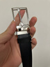 萬(wàn)寶龍MONTBLANC 黑色/靛藍色雙面自由剪裁皮帶/腰帶118438 新年禮物 曬單實(shí)拍圖