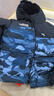 安踏兒童羽絨服男女童裝年春保暖加厚連帽防風(fēng)短款 【熱返IV雪殼】深夜藍/滿(mǎn)印-2 160 曬單實(shí)拍圖