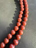 迎胤國南紅瑪瑙項鏈天然正品手串男本命年涼山收藏級天然108顆7mm 曬單實(shí)拍圖