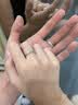 赫蓮娜HR冰川之戀情侶戒指結求婚素圈對戒情人節生日七夕禮物送女友老婆 冰川之戀情侶對戒【贈送限定禮盒】免費刻字 曬單實拍圖