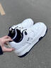 卡帕卡帕背靠背女鞋板鞋女2025冬季新款厚底小白鞋百搭運動(dòng)休閑鞋子女 經(jīng)典白/海昌藍 38 曬單實(shí)拍圖