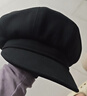 啄木鳥(niǎo)貝雷帽子女秋冬韓版潮英倫復古顯臉小堆堆帽報童畫(huà)家帽八角鴨舌帽 曬單實(shí)拍圖