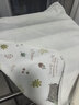 愛(ài)貝迪拉（AIBEDILA）隔尿墊嬰兒抑菌可洗純棉透氣防漏隔尿床單護理墊姨媽墊小鹿80*100 曬單實(shí)拍圖