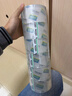 得力（deli）高品質(zhì)高透明封箱膠帶倉庫打包膠帶 60mm*100y*50um(91.4m/卷) 6卷/筒 辦公用品防風(fēng)膠帶 30325 曬單實(shí)拍圖