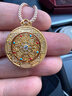 周大生（CHOW TAI SENG）吉祥布達拉足金鉆石吊墜黃金點(diǎn)鉆八寶羅盤(pán)生日禮物 17.05g 曬單實(shí)拍圖
