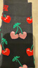 Happy Socks【2026早春新款】男女士潮牌創(chuàng  )意水果櫻桃襪子百搭時(shí)尚新年中筒襪 黑色炫彩櫻桃 均碼 36-40 曬單實(shí)拍圖