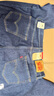 Levi's李維斯新品男士502經(jīng)典低腰錐形簡(jiǎn)約復古牛仔長(cháng)褲 深藍色 31 (32) 曬單實(shí)拍圖