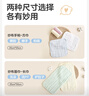 全棉時(shí)代嬰兒口水巾兒童水洗紗布面巾洗臉小毛巾 禮盒3條裝 黃藍綠25×50cm 曬單實(shí)拍圖