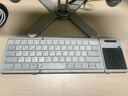 NILLKIN三折疊無(wú)線(xiàn)藍牙鍵盤(pán)帶鼠標功能觸控板適用ipad平板手機筆記本電腦辦公靜音便攜小巧華為蘋(píng)果鍵盤(pán) 暮雪灰 送收納袋【帶觸控數字鍵】 曬單實(shí)拍圖