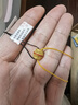 金至尊（3DG Jewellery）黃金路路通足金999古法國潮轉運珠DIY手鏈串珠生日禮物計價(jià) 金重1.36克(一桶金)-PL28001024 曬單實(shí)拍圖