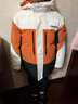 巴拉巴拉兒童羽絨服男童加厚保暖外套舒適寶寶上衣撞色酷冬季時(shí)尚 紅色調00366-白鴨絨 150 (充絨量137g） 曬單實(shí)拍圖