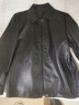 法派（FAPAI）【真皮牛皮】商務(wù)休閑翻領(lǐng)真皮皮衣外套皮夾克男式皮衣 黑色 54 曬單實(shí)拍圖