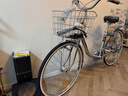 川澤阪田KASAKATA川澤阪田出口日本自行車(chē)內變速通勤車(chē)單速內三速獨彎梁款 26寸亮銀色內三速感應燈 曬單實(shí)拍圖