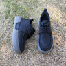 七匹狼復古板鞋男冬季新款潮流百搭防滑休閑皮鞋戶(hù)外厚底耐磨通勤鞋子男 黑色 【標準皮鞋碼】 41 曬單實(shí)拍圖