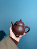 璽翰雅（ROYHOYE）宜興紫砂壺潘壺原礦老紫泥名家國正高工周小明純手工茶壺泡茶壺器 潘壺 390ml 曬單實(shí)拍圖