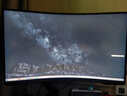 三星玄龍騎士32英寸4K超清MiniLED電競顯示器 高刷電腦HDR2000屏幕 1000R曲面巨幕游戲娛樂(lè ) 4K曲屏原生165Hz S32BG754NC 曬單實(shí)拍圖