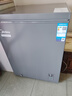 美的（Midea）143L單溫家用冰柜減霜冷藏冷凍柜兩用小冰柜一級能效節能冷柜小型冰箱BD/BC-143KMF(E)國家補貼 曬單實(shí)拍圖