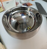 美廚（MAXCOOK）316L不銹鋼碗 湯碗雙層隔熱 飯碗餐具面碗13cm 2只裝MCWA4756 曬單實(shí)拍圖