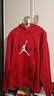 Jordan 耐克AJ童裝兒童衛衣男女童25春季加絨上衣NIKE連帽衛衣 曬單實(shí)拍圖