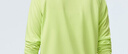 亞瑟士（asics）兒童2026新款長(cháng)袖T恤插肩袖秒干衣彈力舒適吸濕速干 4015熒光綠 150 曬單實(shí)拍圖