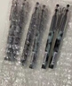 百樂(lè )（PILOT）【熱門(mén)商品】P500黑色中性筆簽字筆水筆0.5直液式走珠筆文具套裝辦公用品刷題筆高顏值考試筆 5支 曬單實(shí)拍圖