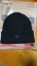蕉內（Bananain）【王一博同款】熱皮501+男女同款針織毛線(xiàn)帽子秋冬保暖時(shí)尚冷帽 【經(jīng)典款】黑色 均碼 曬單實(shí)拍圖