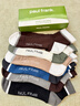 paul frank100%純棉襪子男冬舒適款10A抗菌防臭吸汗男士運動(dòng)襪 6雙禮盒裝 曬單實(shí)拍圖
