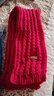百搭韓版針織毛線(xiàn)紅色圍巾女2024圣誕冬季高級感新年禮物情侶圍脖 針織圍巾-酒紅色-1個(gè)裝-保暖 1 曬單實(shí)拍圖