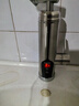 蘇泊爾電熱水龍頭加熱龍頭即熱式熱水器速熱水龍頭廚房電熱水器過(guò)水熱變頻恒溫熱得快衛生間小廚寶熱水寶 【恒溫變頻】不銹鋼+漏保延長(cháng)線(xiàn) 曬單實(shí)拍圖
