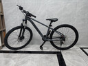 千里達（TRINX）M985山地自行車(chē)禧瑪諾21速油壓碟剎暮云灰15寸 曬單實(shí)拍圖