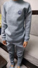 紅豆兒童保暖內衣男女童加絨加厚秋衣秋褲學(xué)生校服神器 淺藍 140 曬單實(shí)拍圖