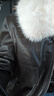 蘇醒的樂(lè )園冬季時(shí)尚美式復古厚款PU皮機車(chē)服保暖仿皮草外套 咖色 M 曬單實(shí)拍圖