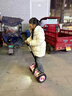 領(lǐng)奧電動(dòng)兒童智能平衡車(chē)3-6-12歲體感10歲到15歲以上腿控成年人兩輪自動(dòng)手扶雙輪定制款平行車(chē) 太子龍款粉【三控+越野炫光輪】 曬單實(shí)拍圖