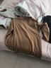 真維斯（Jeanswest）男士打底衫秋冬高級感純色雙面磨毛長(cháng)袖T恤男生磨毛加絨加厚內搭 曬單實(shí)拍圖