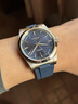 維途適配浪琴康卡斯悅動(dòng)系列計時(shí)碼表新款氟橡膠表帶L3.830/835原裝膠帶手表鏈 深藍色-銀扣 曬單實(shí)拍圖