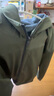 優(yōu)衣庫男裝防風(fēng)搖粒絨拉鏈連帽開(kāi)衫/長(cháng)袖外套25秋冬新款481182 57 深橄欖色 M /170/92A 曬單實(shí)拍圖