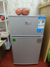 日普（RIPU）小冰箱迷你小型雙門(mén)家用一級能效宿舍出租房辦公室節能省電冷藏冷凍電冰箱 【年銷(xiāo)百萬(wàn)】48升銀色【3天不到1度電】 曬單實(shí)拍圖