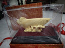 大明銅匠絨沙金大號金龍魚(yú)擺件招財開(kāi)業(yè)喬遷之喜搬家禮物客廳辦公室裝飾品 曬單實(shí)拍圖