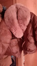皮爾卡丹羽絨服女短款冬新款可拆卸仿狐貍毛領(lǐng)加厚海寧仿皮草白鴨絨外套 咖色 M 建議110-125斤 曬單實(shí)拍圖