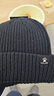 卡爾美（KELME）帽子男冬季針織帽保暖毛線(xiàn)帽運動(dòng)跑步冷帽滑雪騎行防風(fēng)防寒棉帽女 曬單實(shí)拍圖