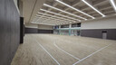 羽毛球館運動(dòng)木地板室內實(shí)木體育館單龍骨楓樺木籃球場(chǎng)專(zhuān)用木地板 樣品 曬單實(shí)拍圖
