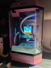 Thermaltake（Tt）The Tower 300 海景房機箱 電腦主機（Matx主板/支持420水冷/4090顯卡/水平橫躺） 泡泡粉 曬單實(shí)拍圖